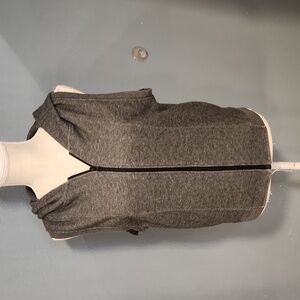 Onzie hooded activewear athletic zip-up vest